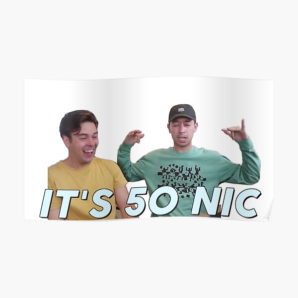 Cody and Noel - 50 Nic Poster RB1108 product Offical Cody Ko Merch
